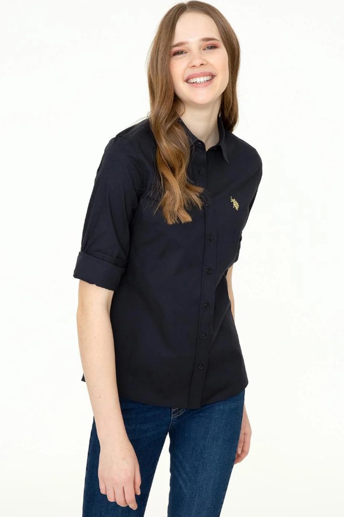 Us. Polo Assn. Kadın Gömlek 50246462 Siyah