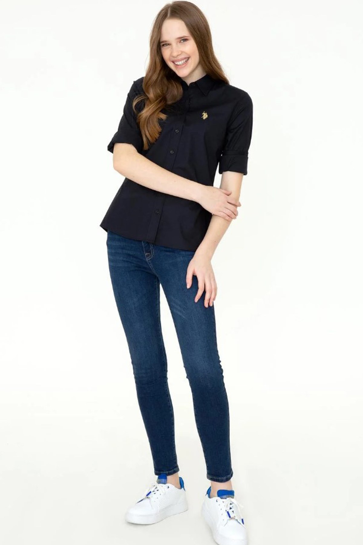 Us. Polo Assn. Kadın Gömlek 50246462 Siyah