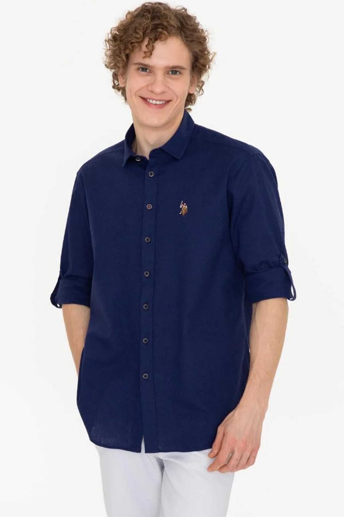 Us. Polo Assn. Erkek Gömlek 50246466 Lacivert