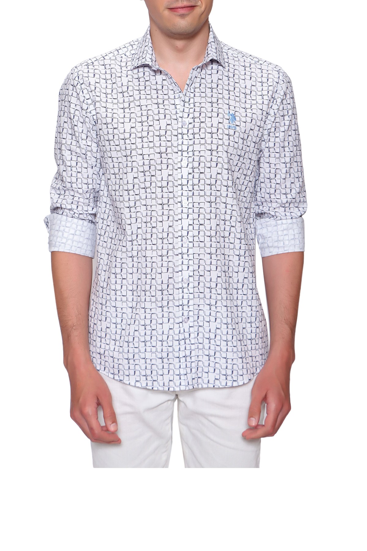 Us. Polo Assn. Erkek Gömlek 50246580 Lacivert