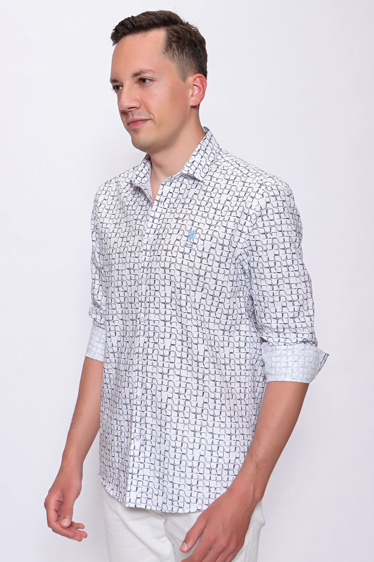 Us. Polo Assn. Erkek Gömlek 50246580 Lacivert