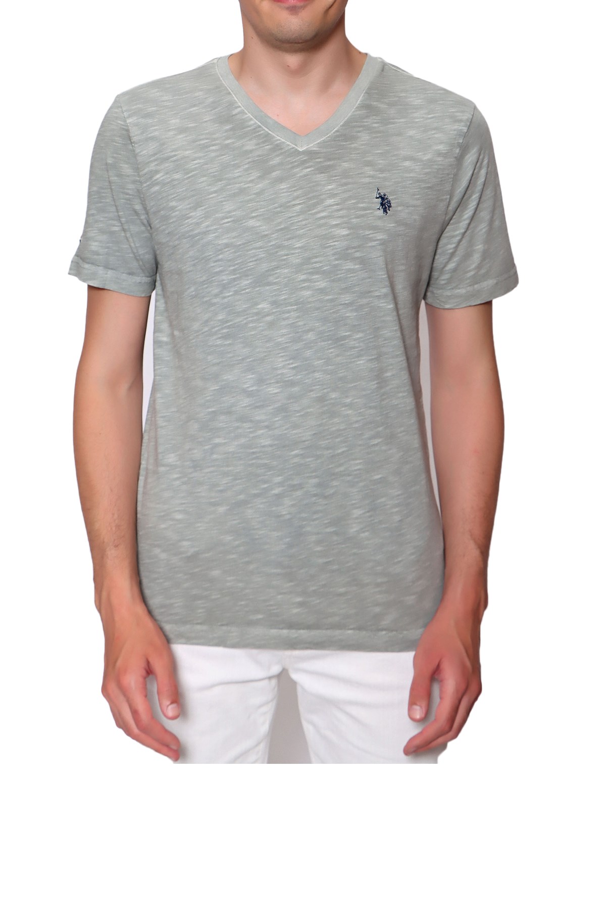 Us. Polo Assn. Erkek Tişört 50246848 Haki