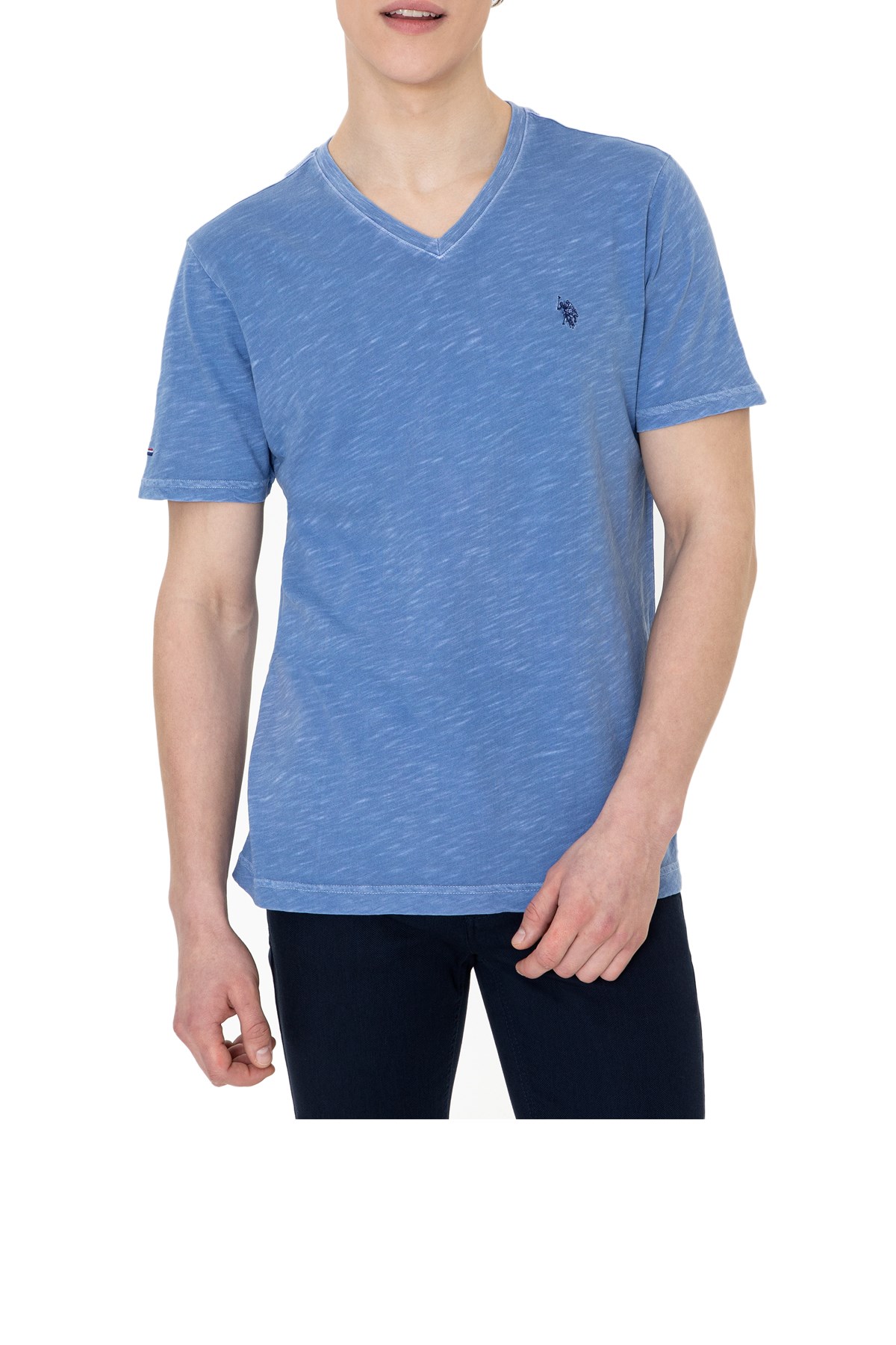Us. Polo Assn. Erkek Tişört 50246848 Mavi