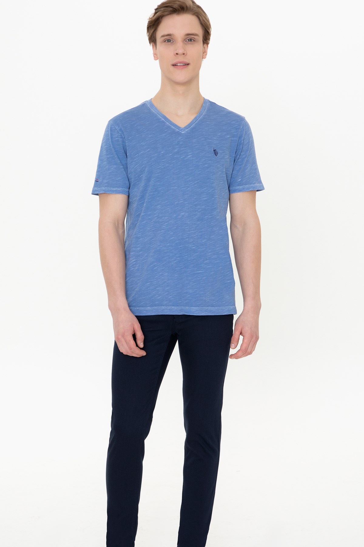 Us. Polo Assn. Erkek Tişört 50246848 Mavi