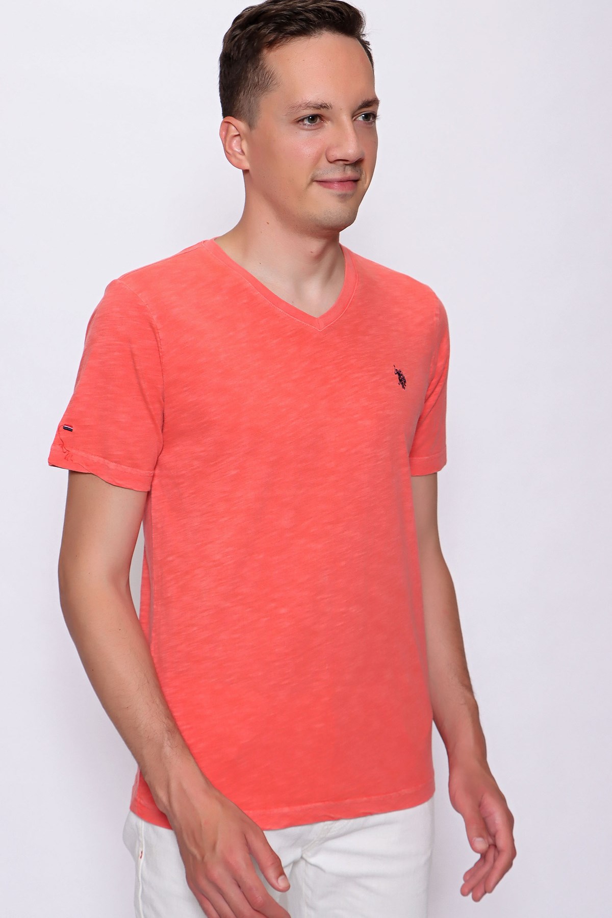 Us. Polo Assn. Erkek Tişört 50246848 Kırmızı