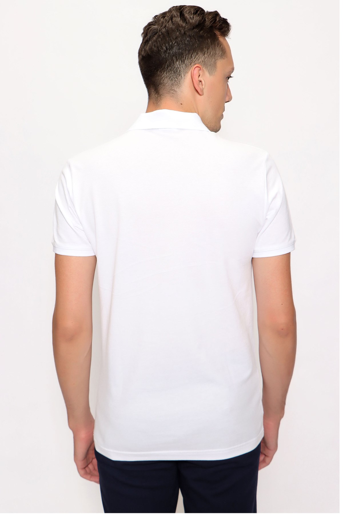 Us. Polo Assn. Erkek Tişört 50247675 Beyaz