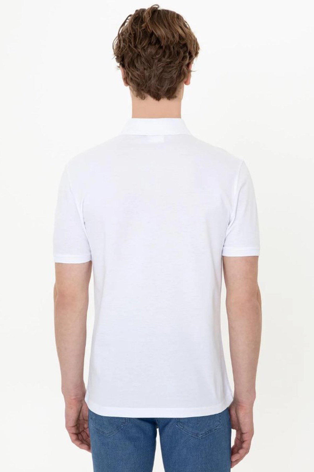 Us. Polo Assn. Erkek Tişört 50247675 Beyaz
