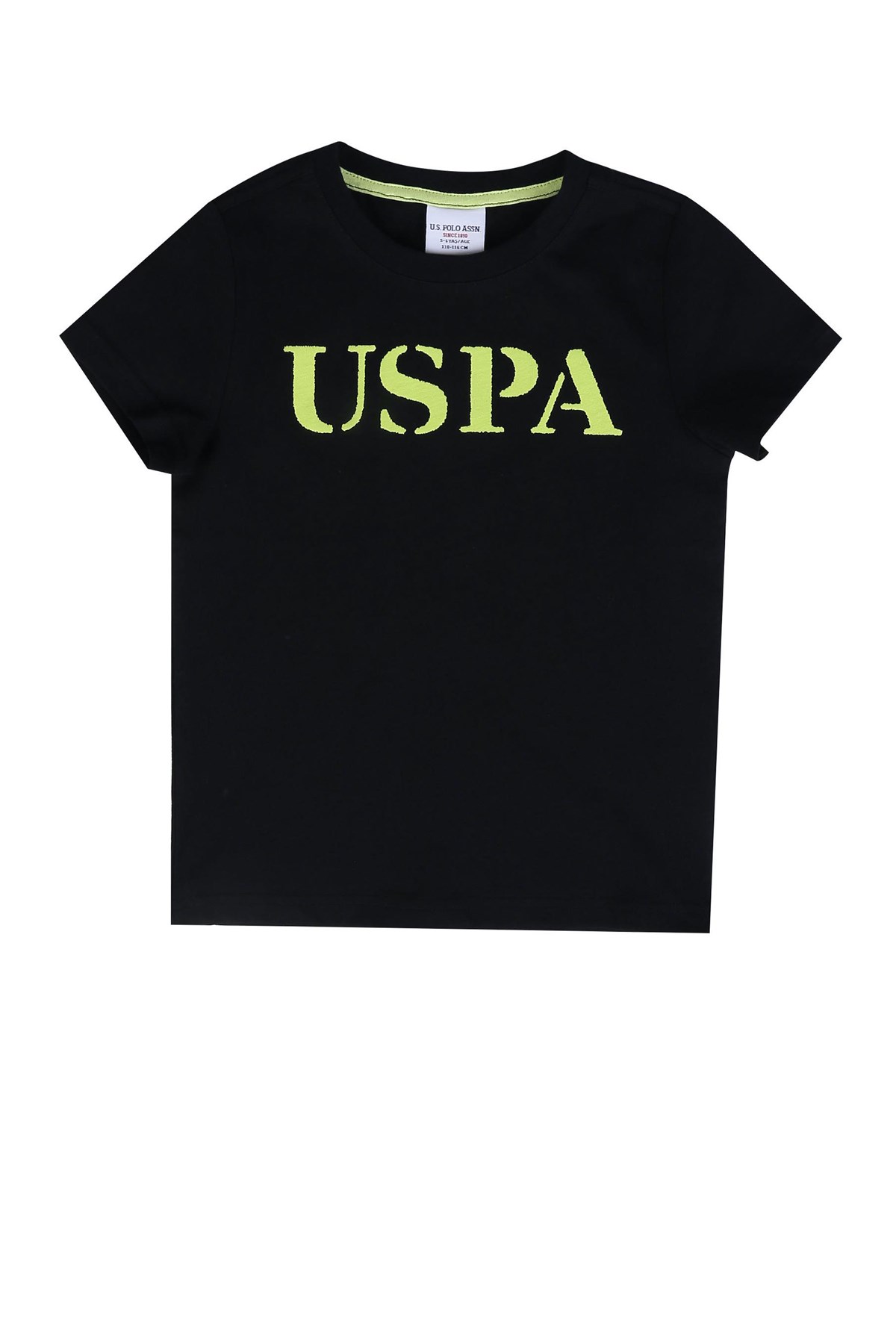 Us. Polo Assn. Unisex Erkek Çocuk Tişört 50248206 Siyah