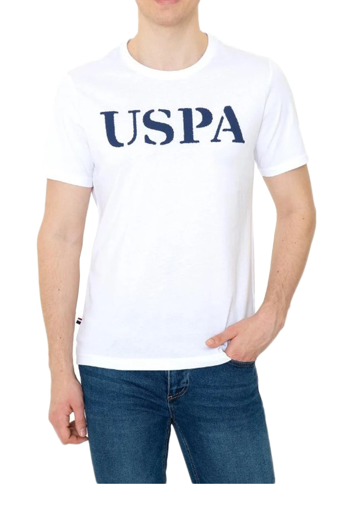 Us. Polo Assn. Erkek Tişört 50248569 Beyaz