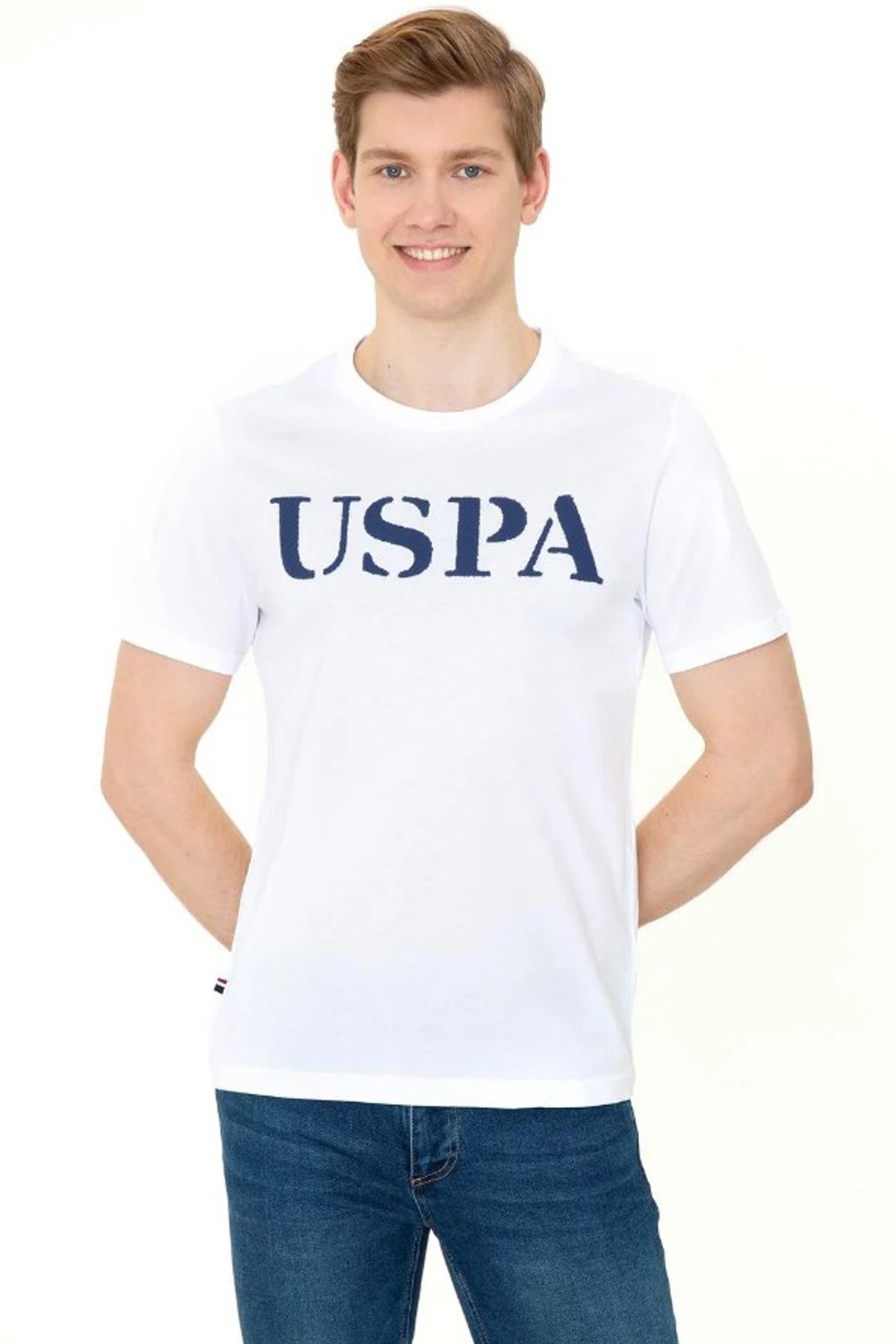Us. Polo Assn. Erkek Tişört 50248569 Beyaz