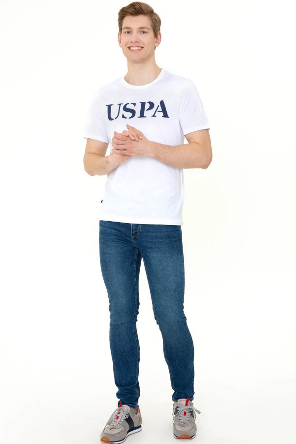 Us. Polo Assn. Erkek Tişört 50248569 Beyaz