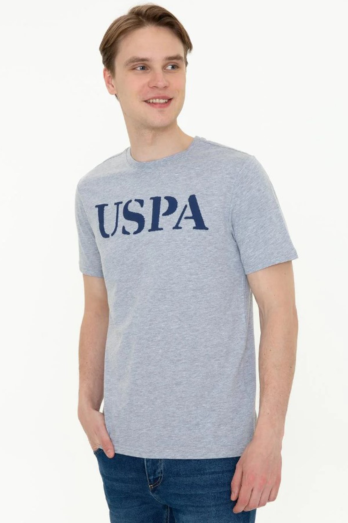 Us. Polo Assn. Erkek Tişört 50248569 Gri
