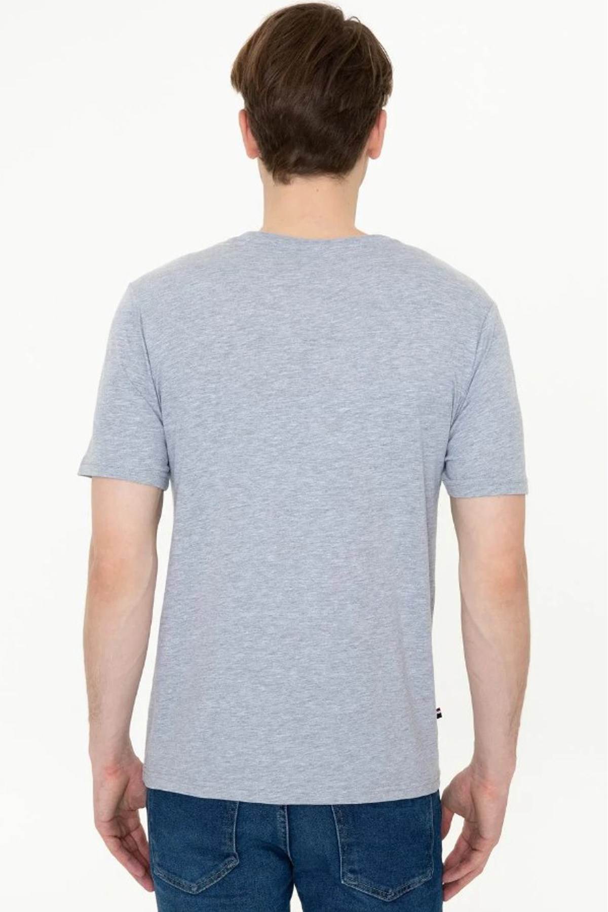 Us. Polo Assn. Erkek Tişört 50248569 Gri