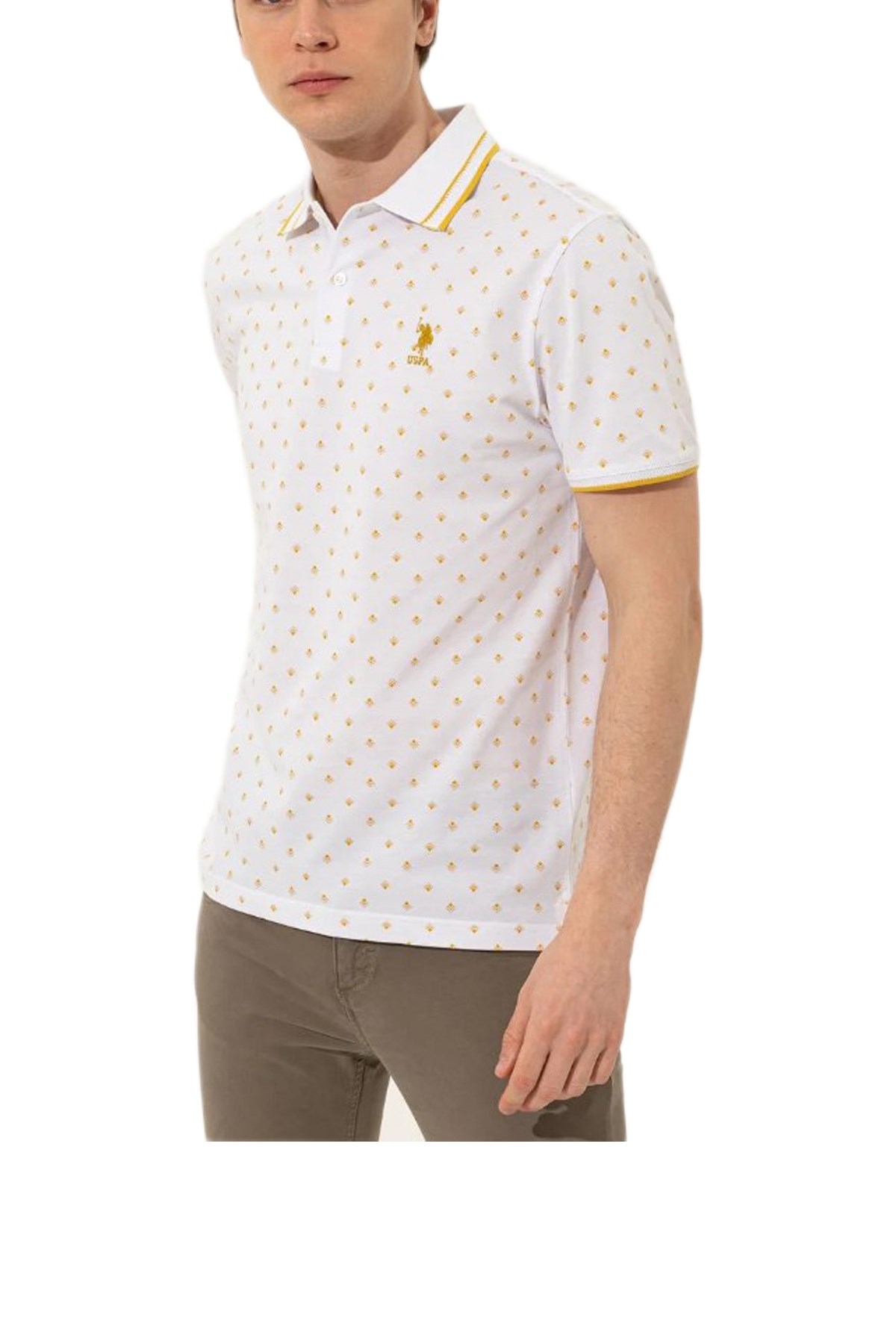 Us. Polo Assn. Erkek Tişört 50248614 Taş