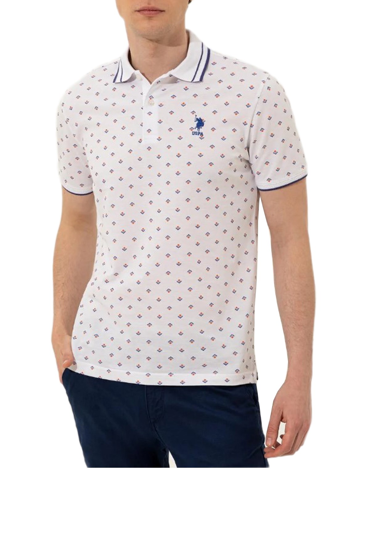 Us. Polo Assn. Erkek Tişört 50248614 İndigo