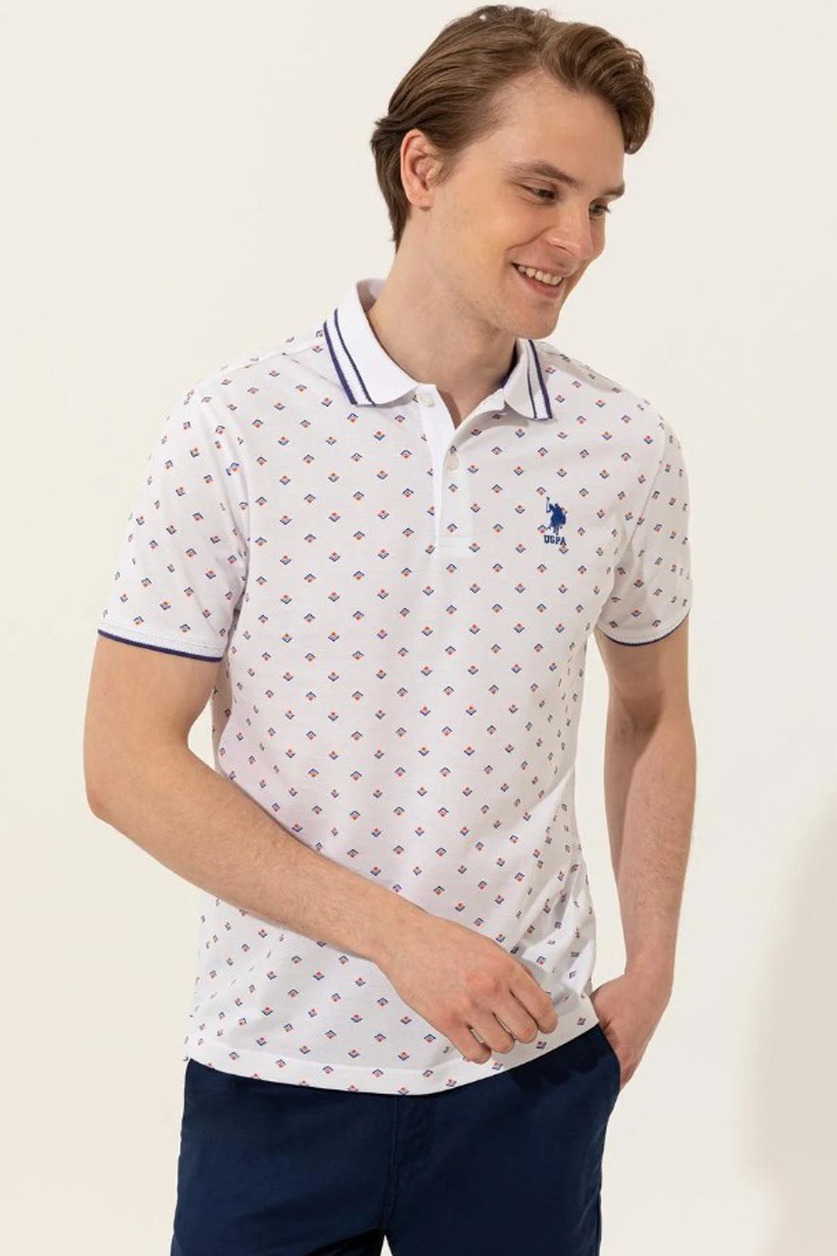 Us. Polo Assn. Erkek Tişört 50248614 İndigo
