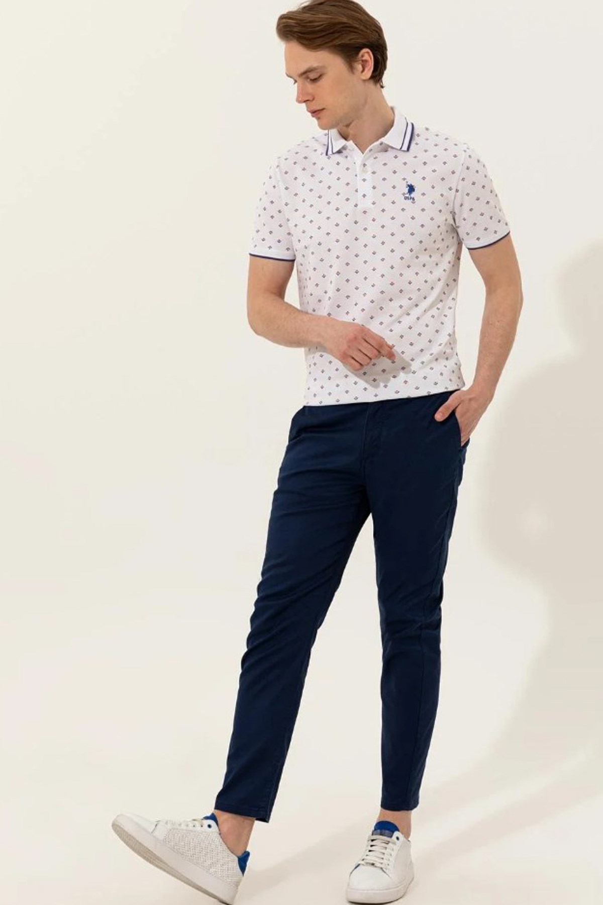 Us. Polo Assn. Erkek Tişört 50248614 İndigo