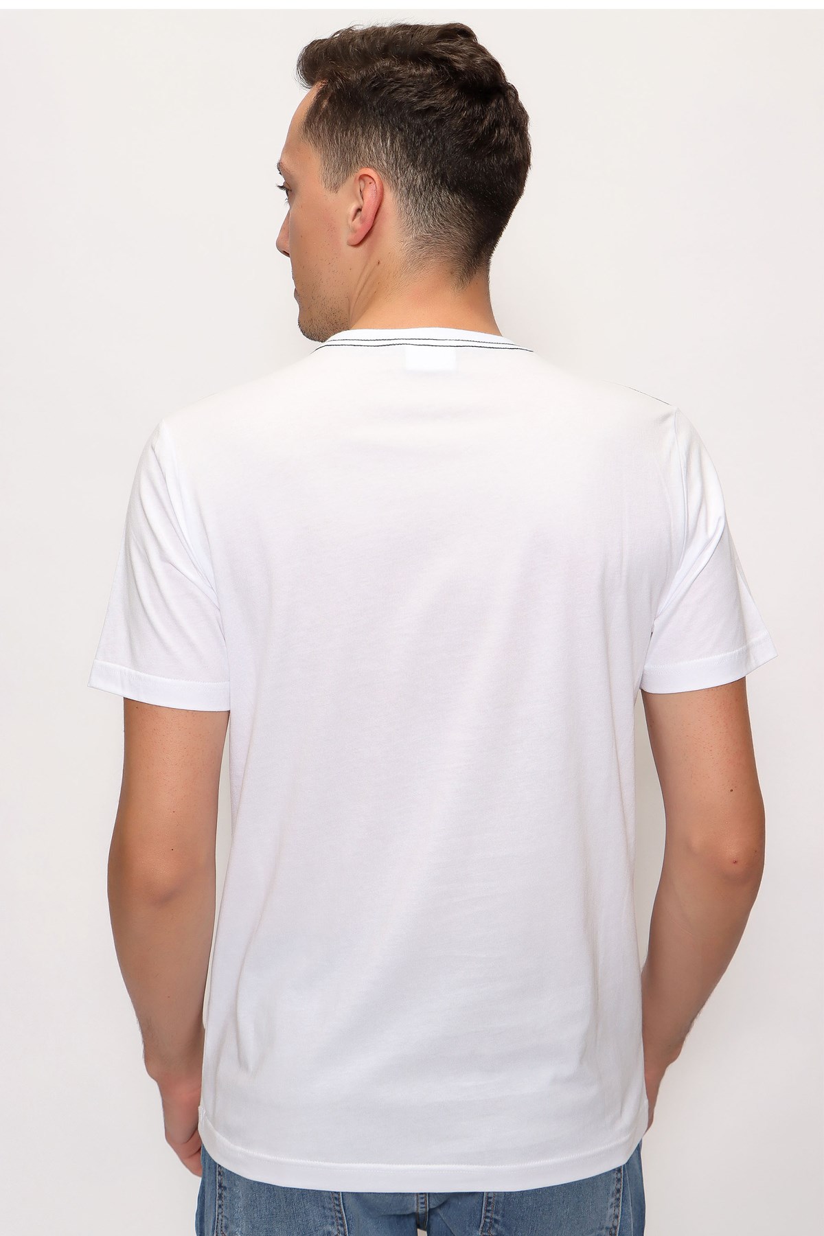 Us. Polo Assn. Erkek Tişört 50248615 Beyaz