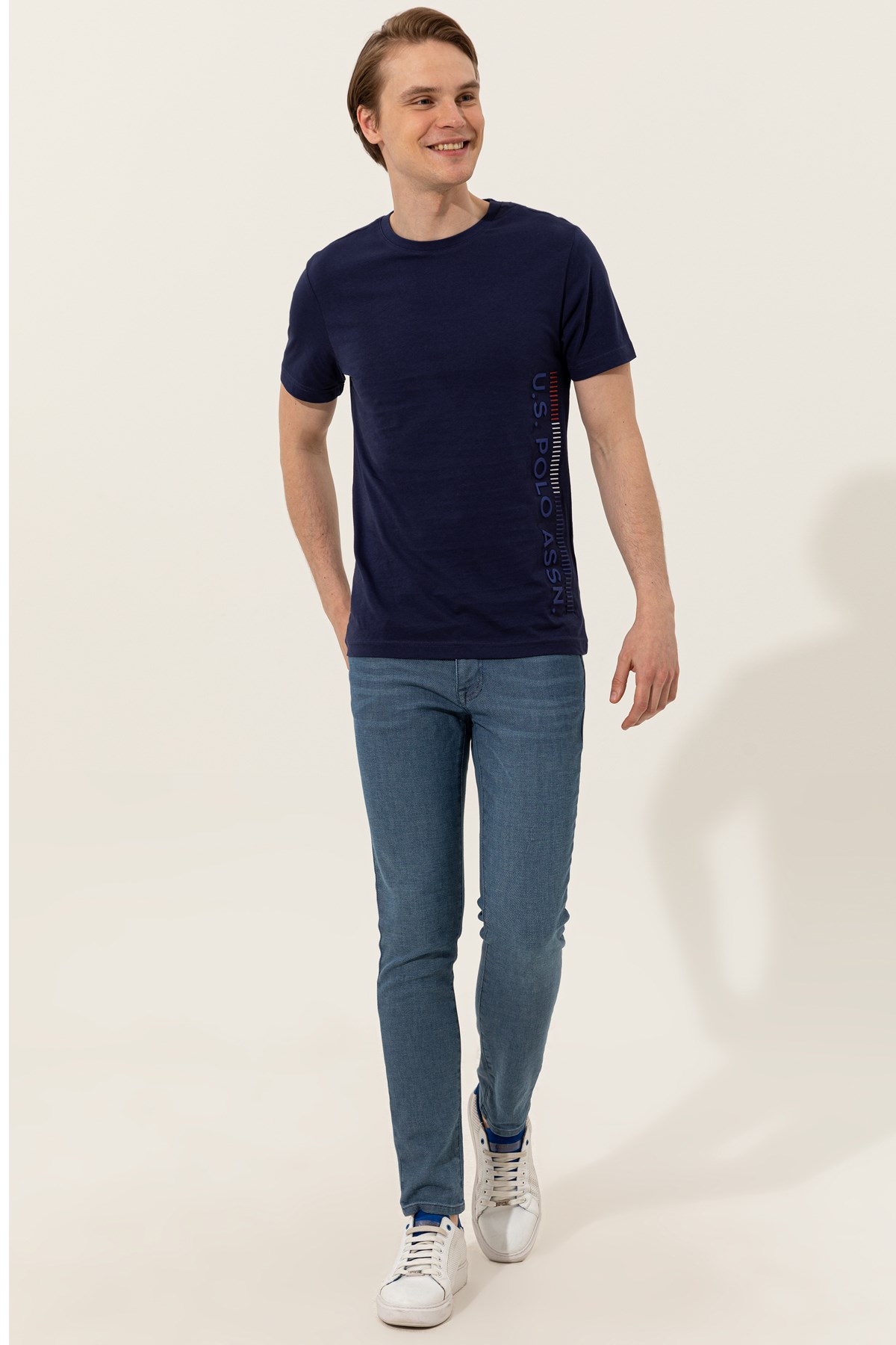 Us. Polo Assn. Erkek Tişört 50248615 Lacivert
