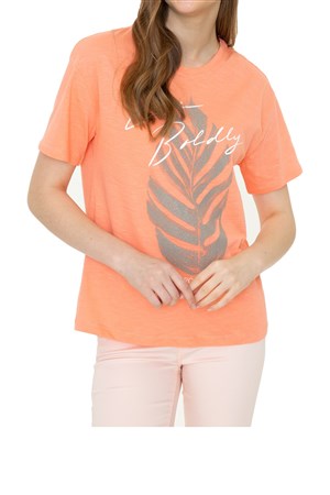 Us. Polo Assn. Kadın Tişört 50248990 Turuncu