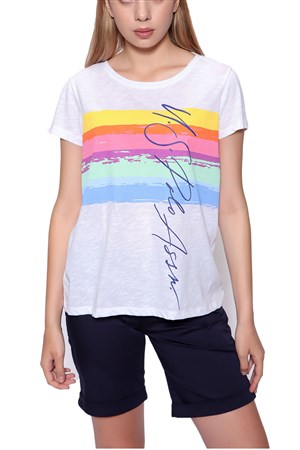 Us. Polo Assn. Kadın Tişört 50249004 Beyaz