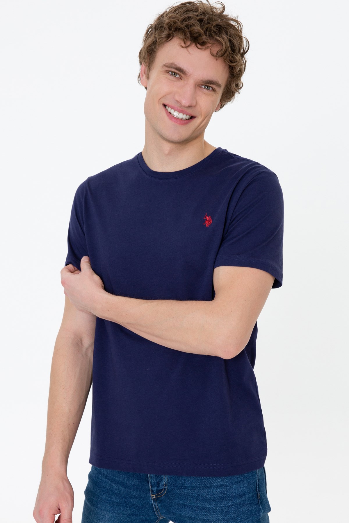 Us. Polo Assn. Erkek Tişört 50249144 Lacivert