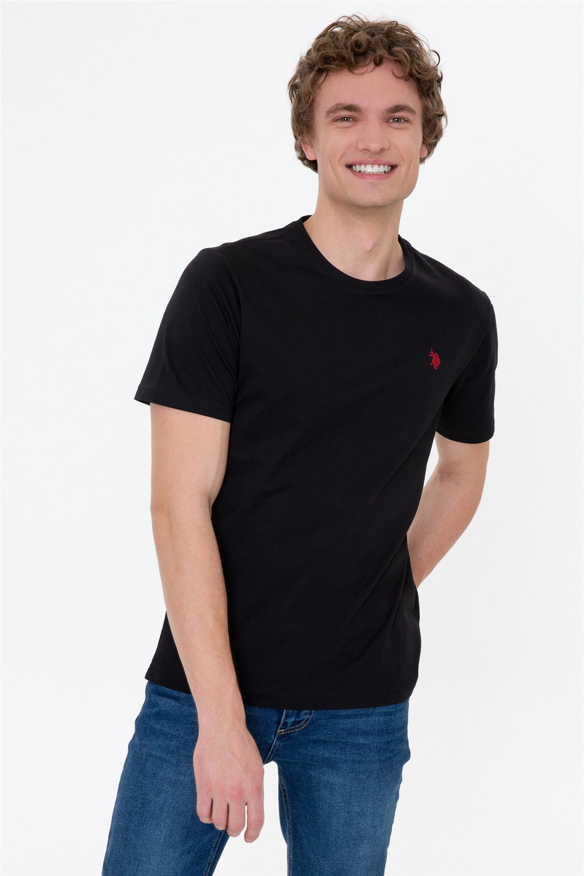 Us. Polo Assn. Erkek Tişört 50249144 Siyah