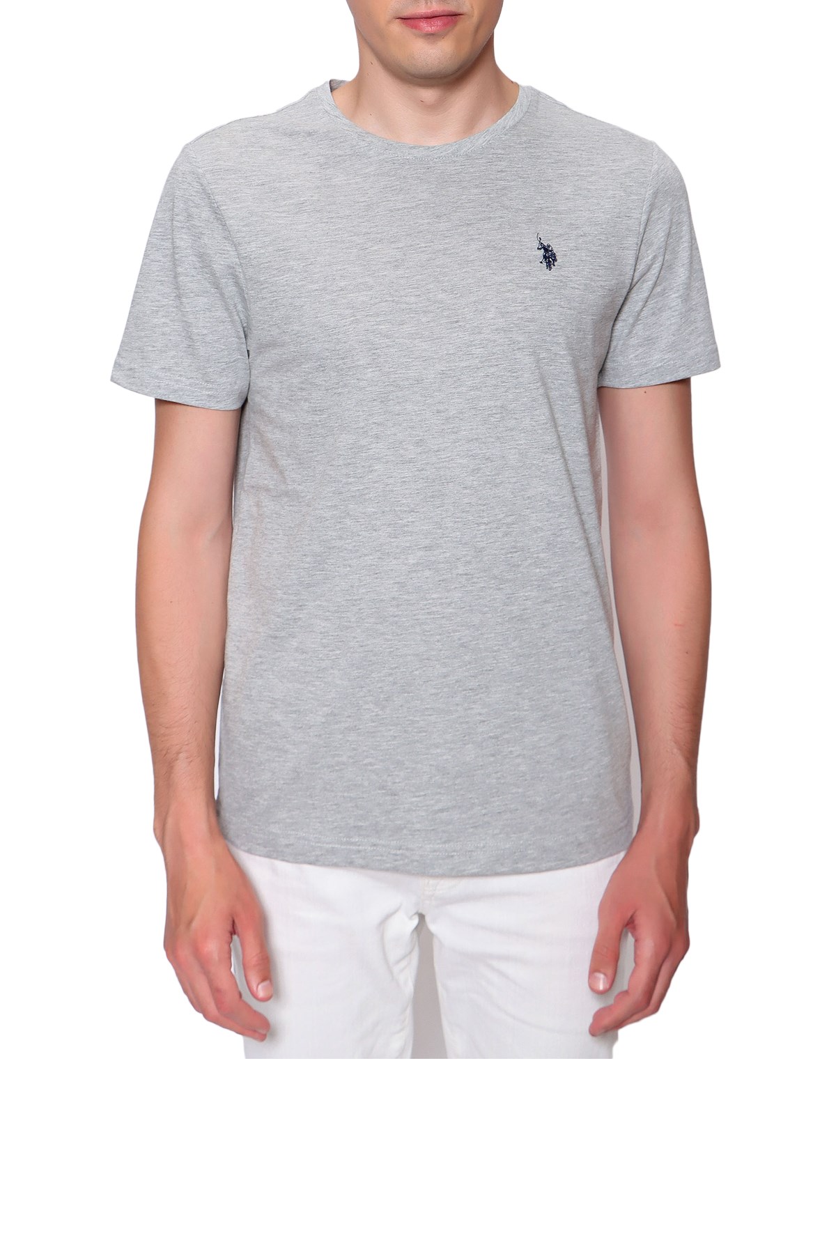 Us. Polo Assn. Erkek Tişört 50249144 Gri