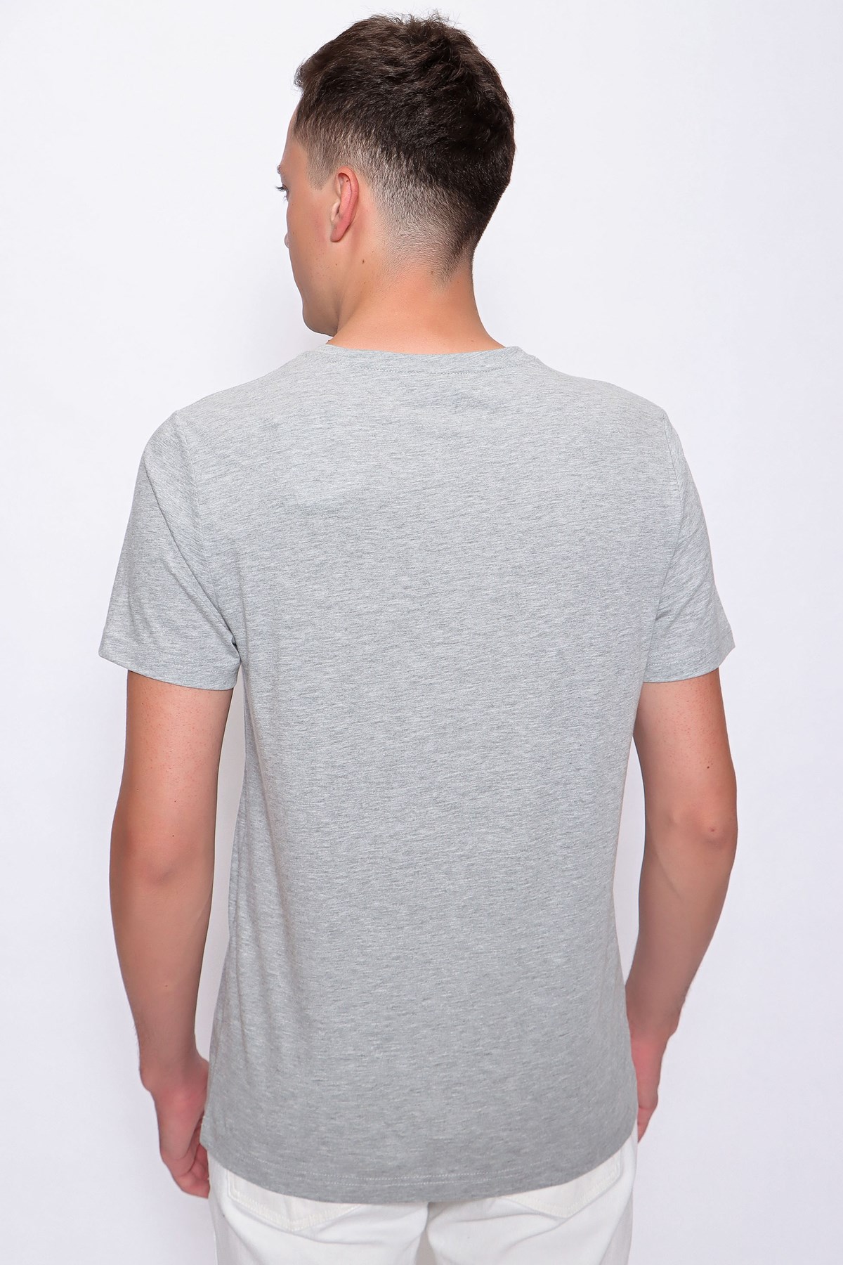 Us. Polo Assn. Erkek Tişört 50249144 Gri