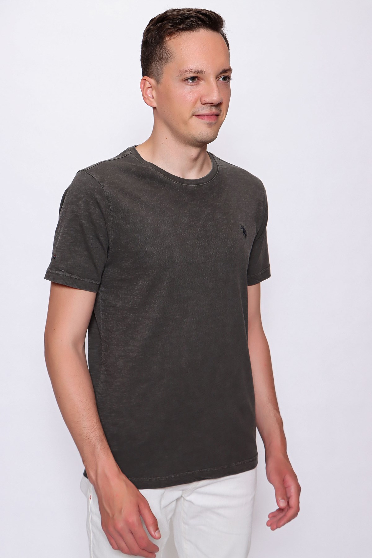 Us. Polo Assn. Erkek Tişört 50249147 Antrasit