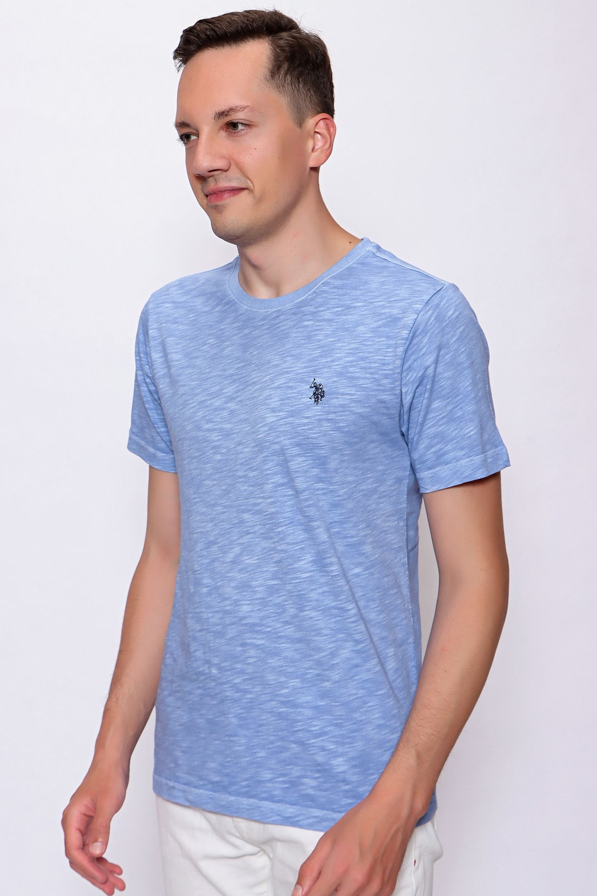 Us. Polo Assn. Erkek Tişört 50249147 Mavi
