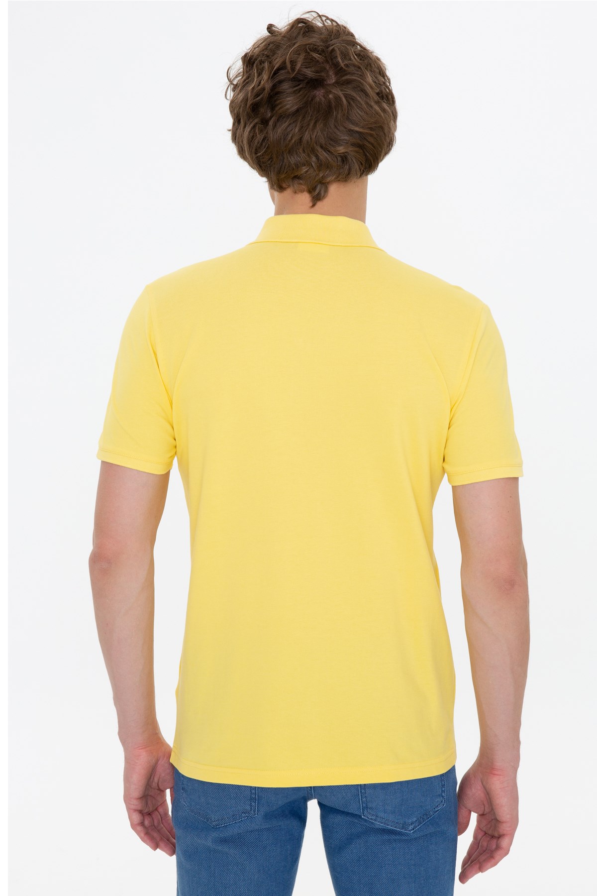 Us. Polo Assn. Erkek Tişört 50249149 Sarı