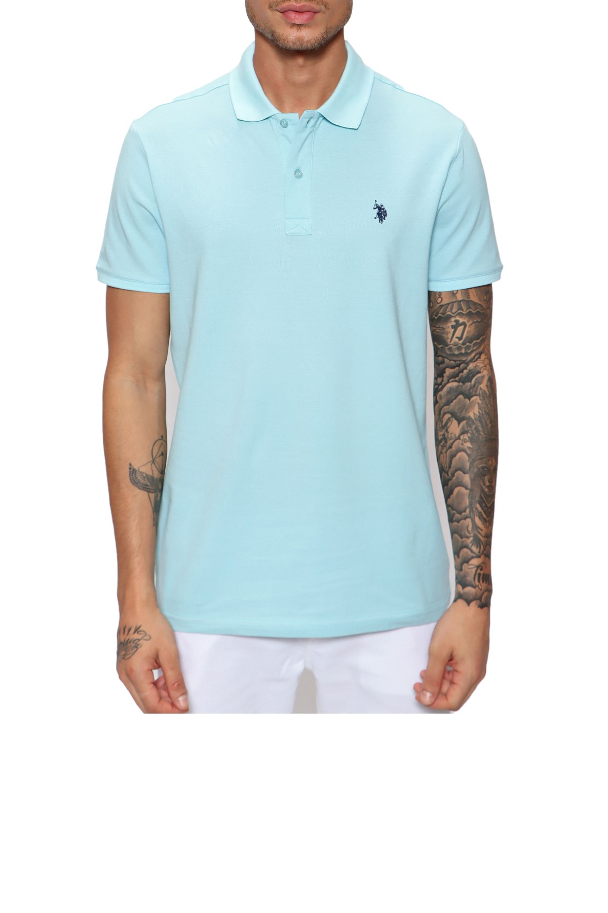 Us. Polo Assn. Erkek Tişört 50249149 Mavi