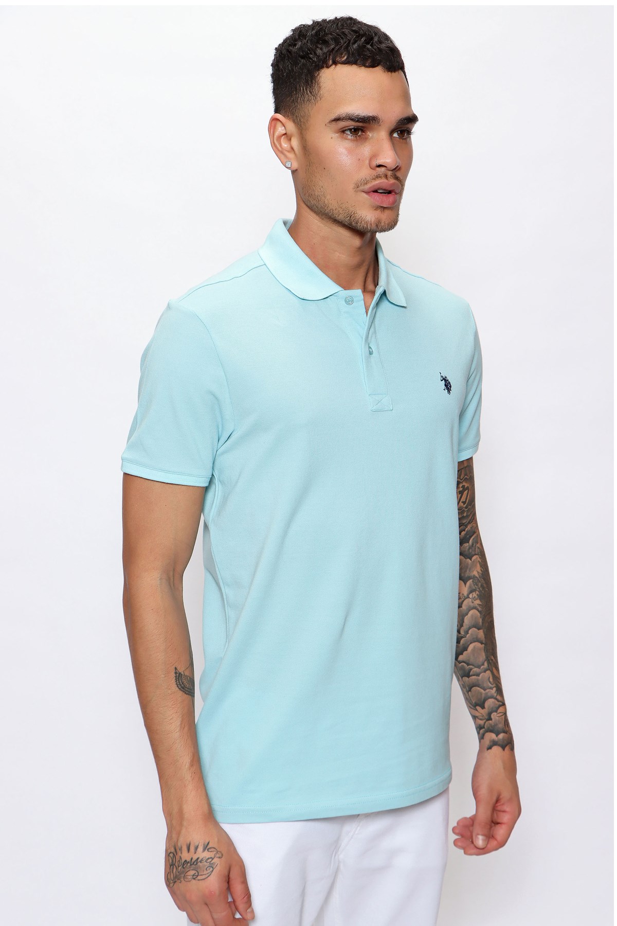 Us. Polo Assn. Erkek Tişört 50249149 Mavi