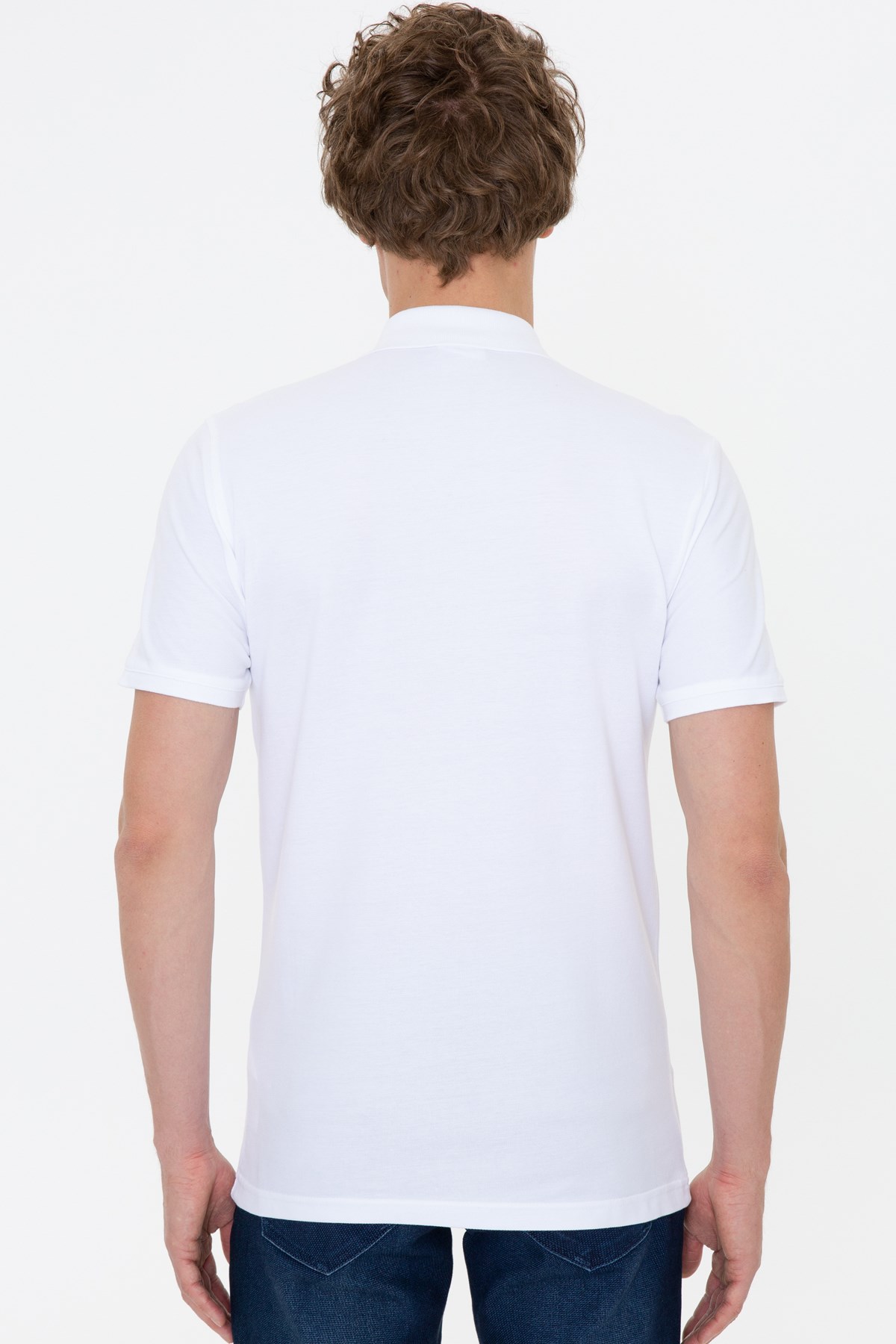 Us. Polo Assn. Erkek Tişört 50249149 Beyaz