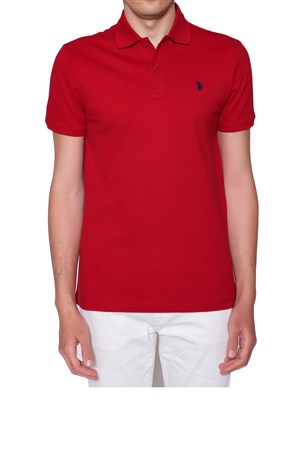 Us. Polo Assn. Erkek Tişört 50249149 Bordo