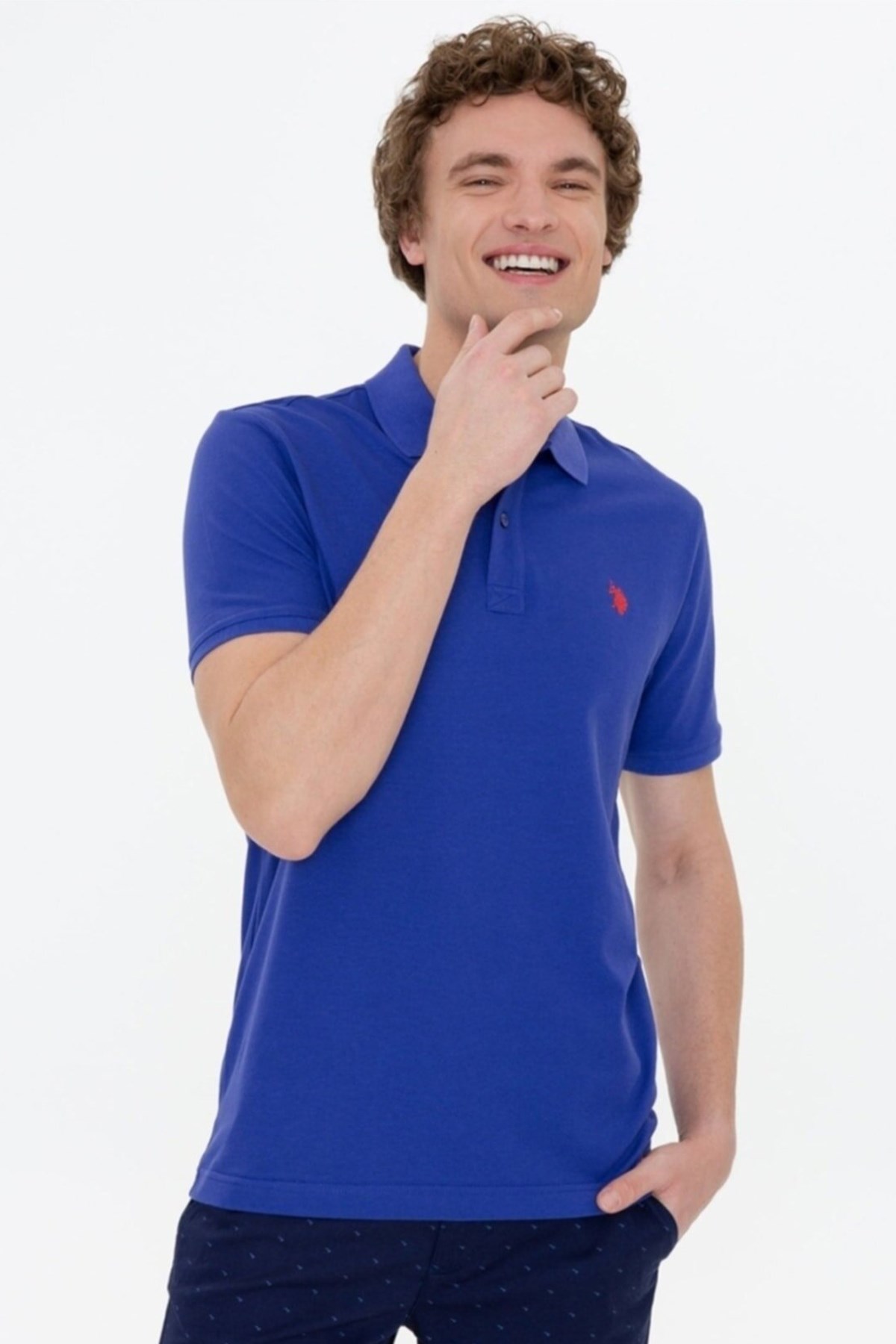Us. Polo Assn. Erkek Tişört 50249149 Mavi