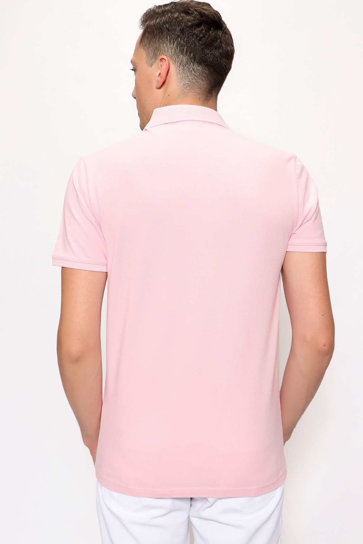 Us. Polo Assn. Erkek Tişört 50249149 Pudra
