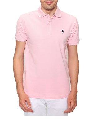 Us. Polo Assn. Erkek Tişört 50249149 Pudra