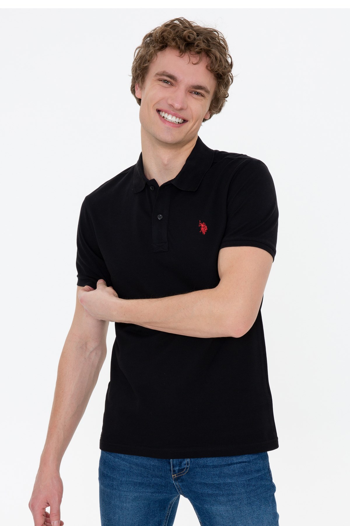 Us. Polo Assn. Erkek Tişört 50249149 Siyah