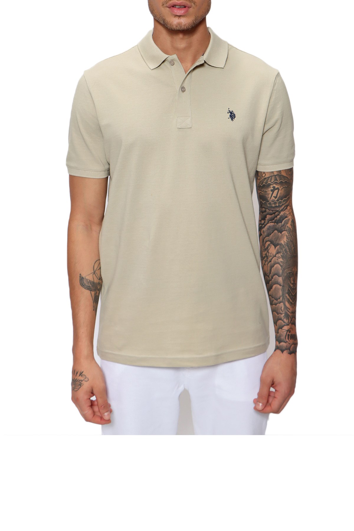 Us. Polo Assn. Erkek Tişört 50249149 Taş