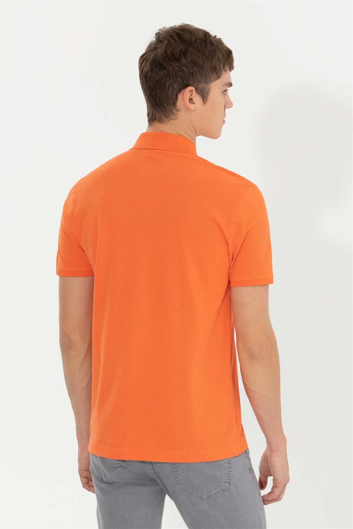 Us. Polo Assn. Erkek Tişört 50249149 Turuncu