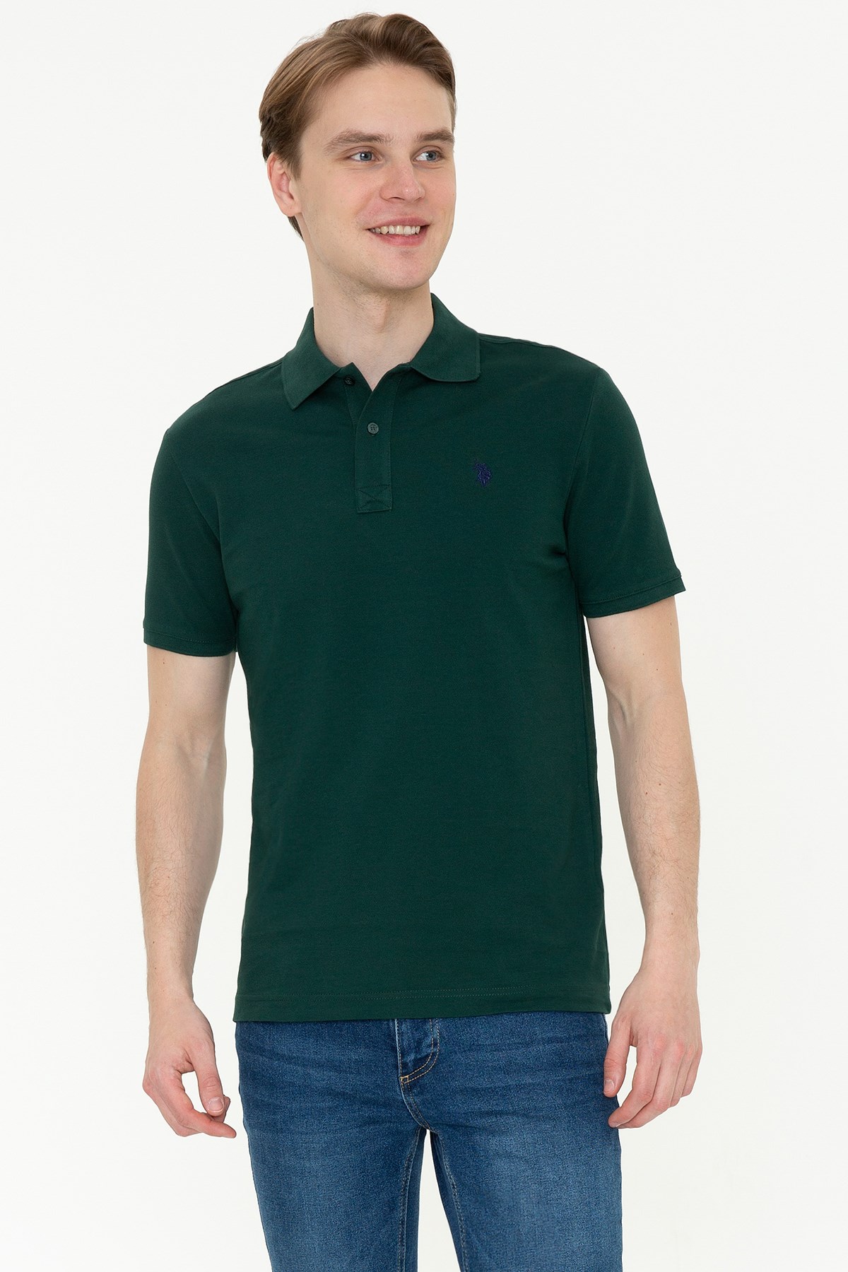 Us. Polo Assn. Erkek Tişört 50249149 Yeşil