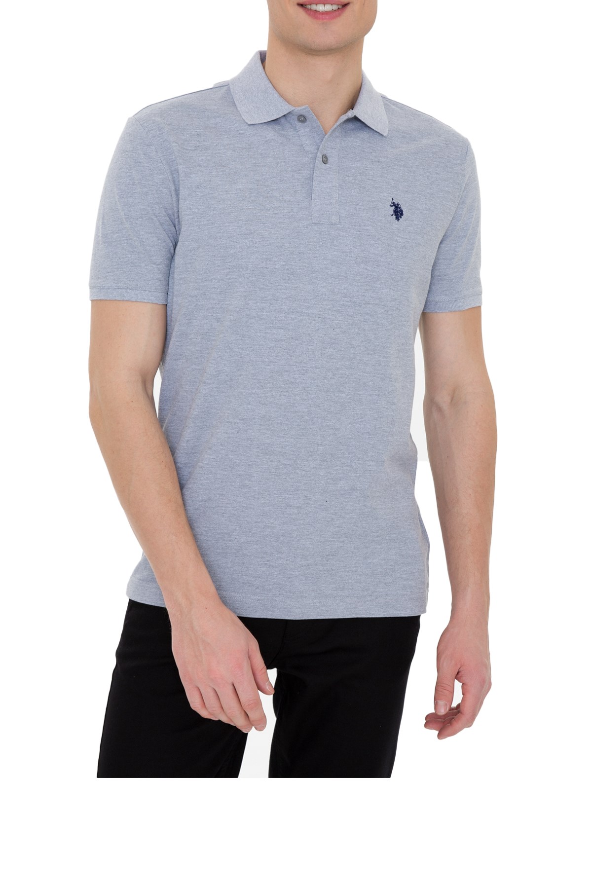 Us. Polo Assn. Erkek Tişört 50249149 Gri