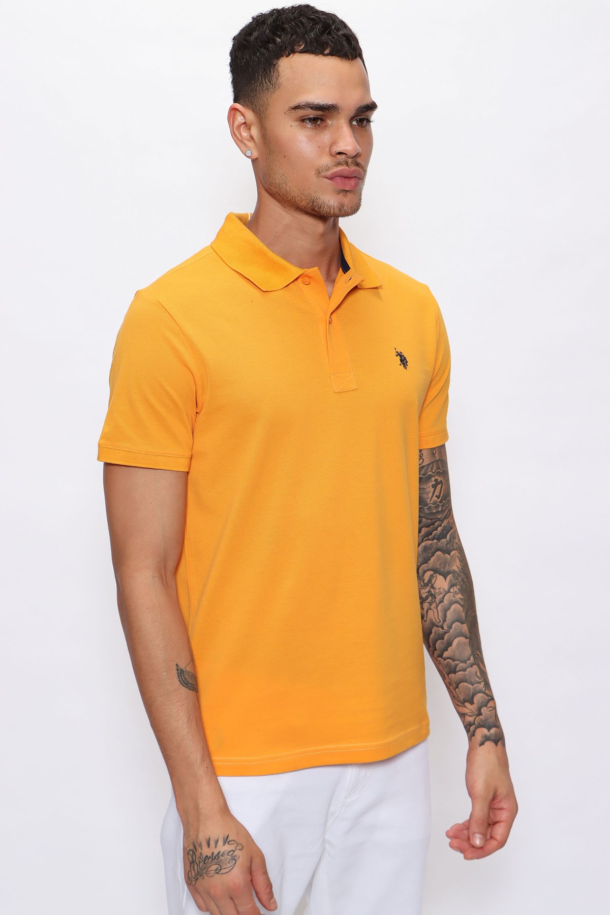 Us. Polo Assn. Erkek Tişört 50249149 Sarı