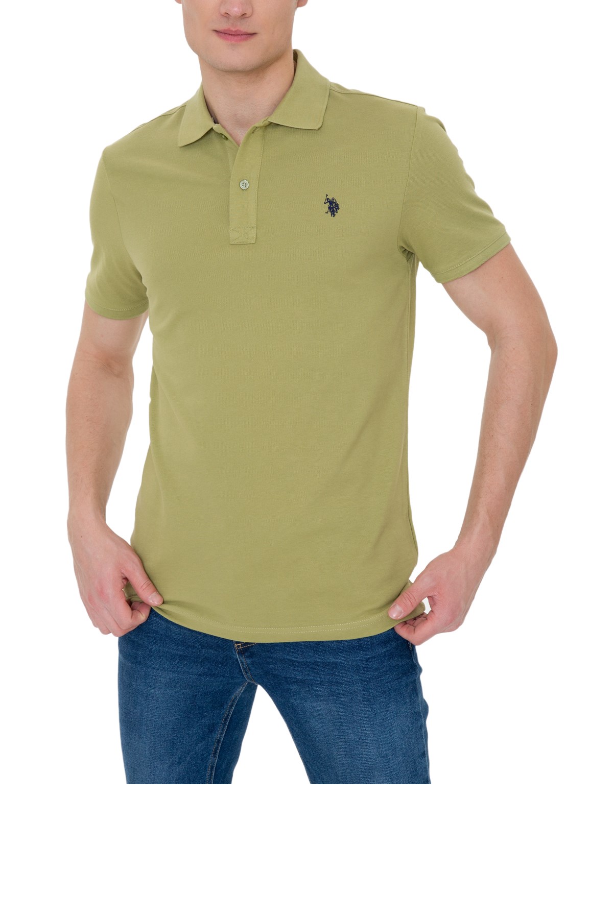 Us. Polo Assn. Erkek Tişört 50249149 Haki