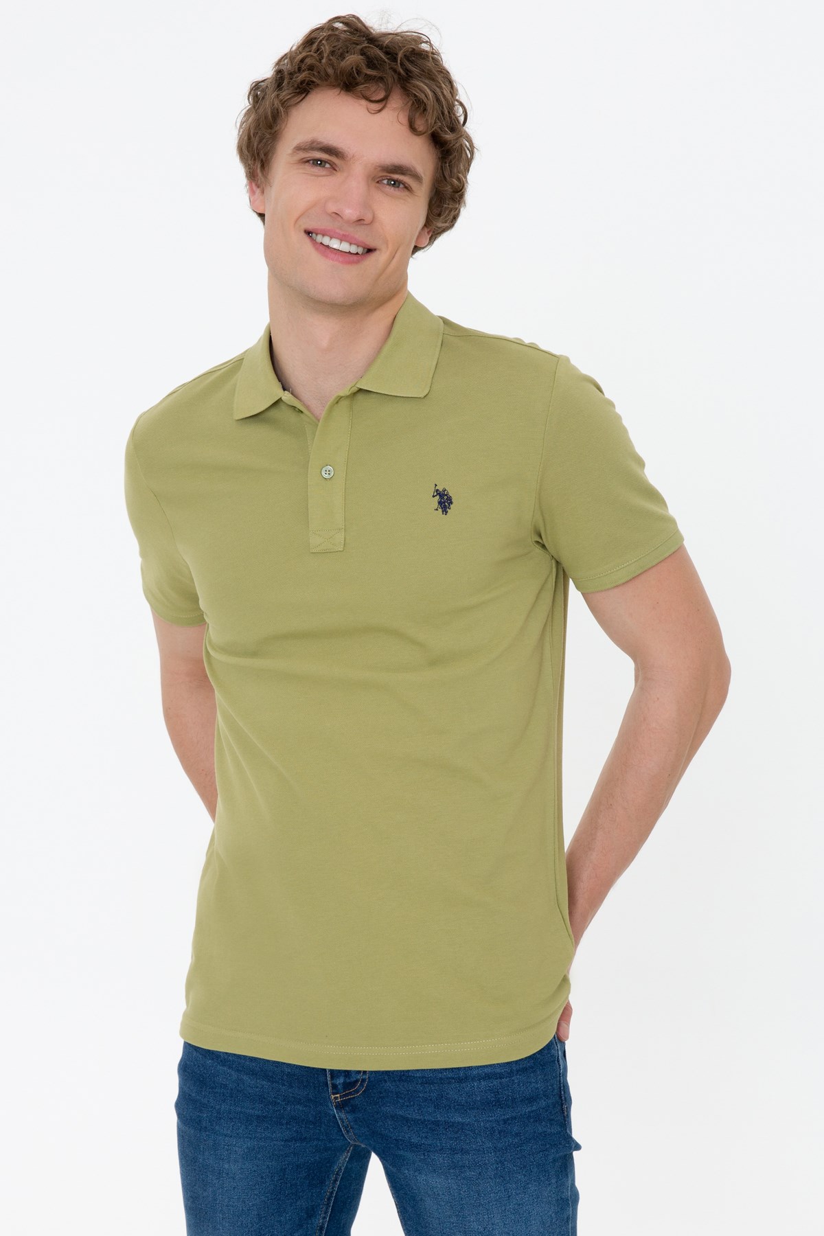 Us. Polo Assn. Erkek Tişört 50249149 Haki