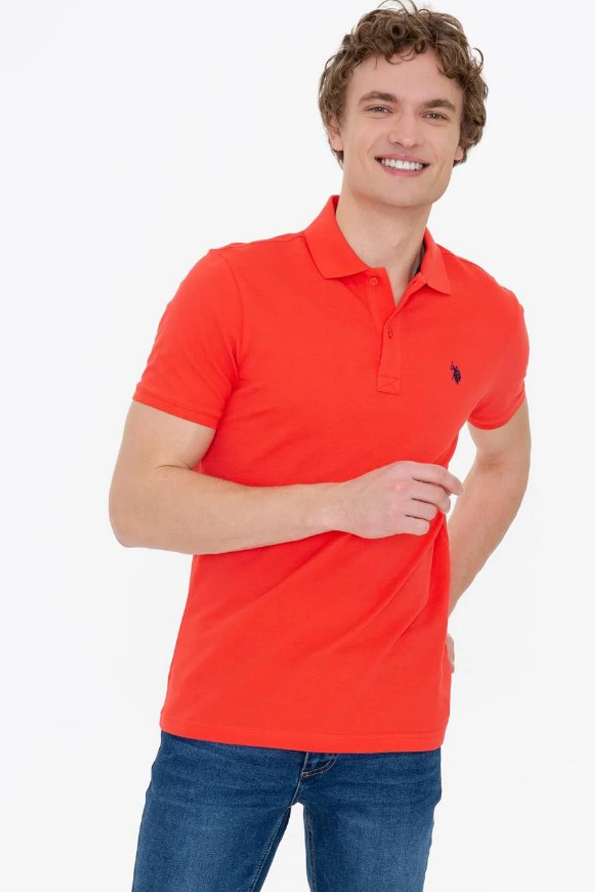 Us. Polo Assn. Erkek Tişört 50249149 Kırmızı