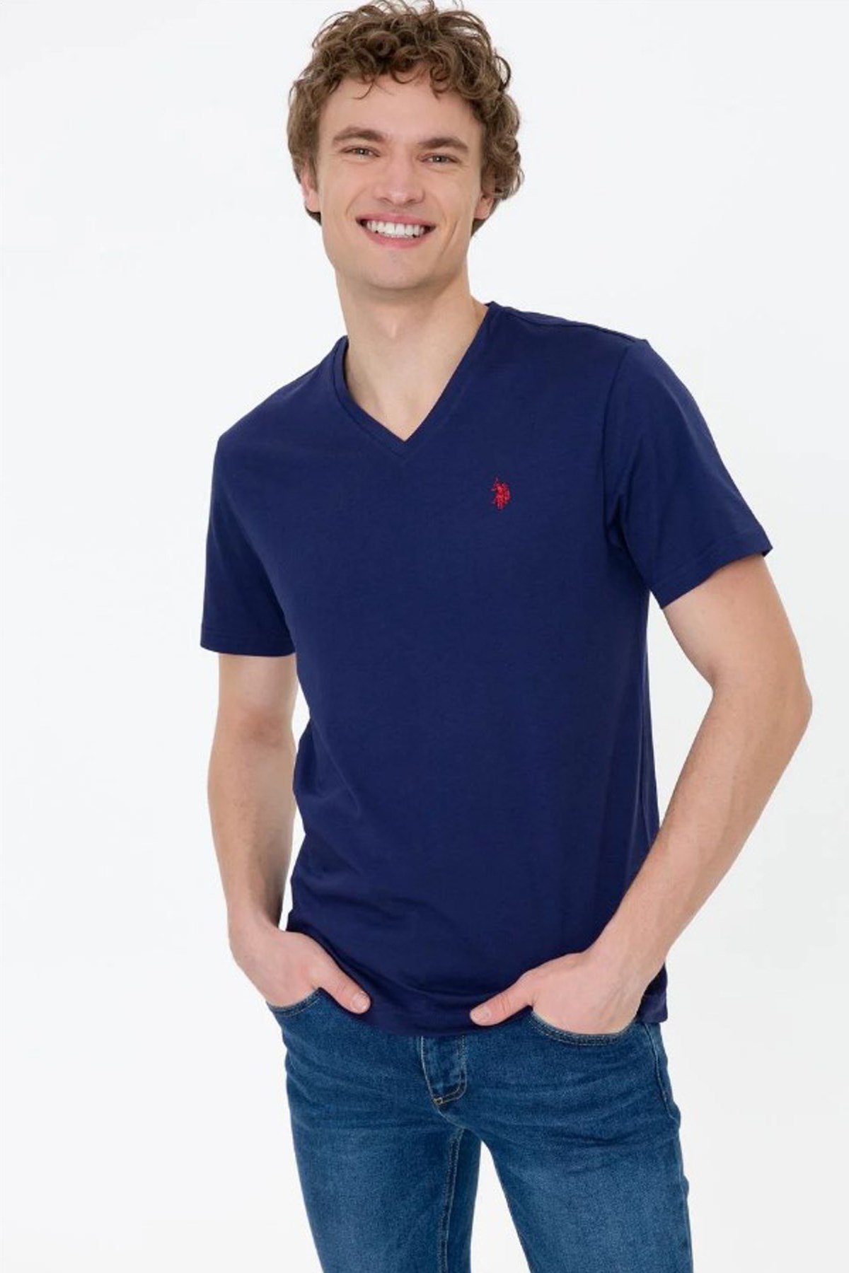 Us. Polo Assn. Erkek Tişört 50249152 Lacivert