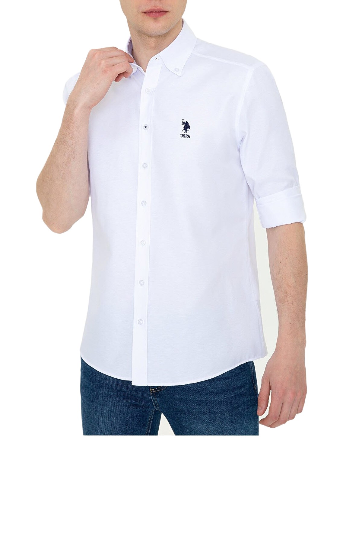 Us. Polo Assn. Erkek Gömlek 50249489 Beyaz